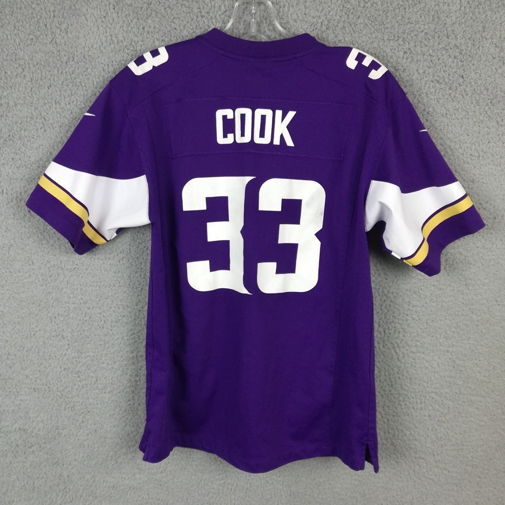 Minnesota Vikings Nike NFL Youth Jersey Dalvin Cook #33 Purple L 14/16